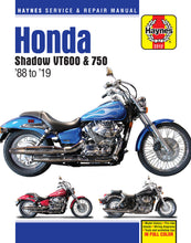 Load image into Gallery viewer, Honda Shadow VT600 &amp; 750 (88 - 19) Haynes Repair Manual (Paperback)