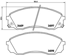 Load image into Gallery viewer, Brembo Brake Pad, P 30 041