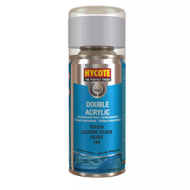 Hycote Toyota Lucerne Silver Double Acrylic Spray Paint 150ml