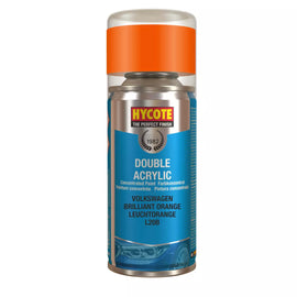 Hycote Volkswagen Brilliant Orange Double Acrylic Spray Paint 150ml