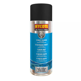 Hycote Matt Black Spray Paint 400ml