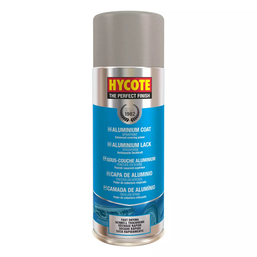 Hycote Aluminium Spray Paint 400ml - XUK035