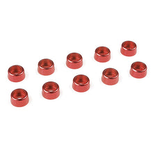 Load image into Gallery viewer, CORALLY ALUMINIUM WASHER FOR M3 SOCKET HEAD SCREWS OD=8MM RED 10PCS