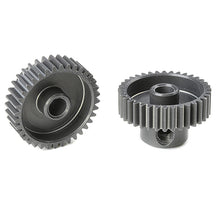 Load image into Gallery viewer, CORALLY 64 DP PINION SHORT HARD ANODISED AL7075 36 TEETH SHAFT DIA. 3.17MM