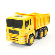 Load image into Gallery viewer, HUINA 2.4G 6CH RC DUMP TRUCK 1:18
