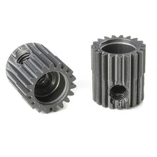 Load image into Gallery viewer, CORALLY 64 DP PINION SHORT HARD ANODISED AL7075 19 TEETH SHAFT DIA. 3.17MM