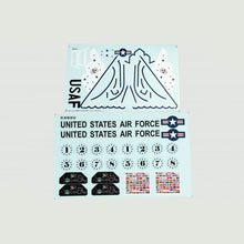 Load image into Gallery viewer, FMS 64MM F-16 DECAL SHEET - BLUE ANGELS