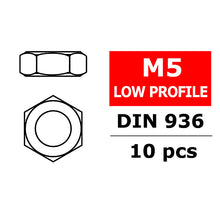 Load image into Gallery viewer, CORALLY LOW PROFILE NUT M5 10 PCS