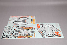 Load image into Gallery viewer, FMS 90MM SUPER SCORPION STICKERS ORANGE