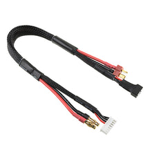 Load image into Gallery viewer, CORALLY CHARGE/BALANCE LEAD TPLUG 3S CHARGER 6S XH CONNECTOR - 3S XH CONNECTOR 14AWG ULTRA V+ WIRE