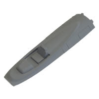 FMS Mini F16 Foam Canopy W/Magnets (Grey)
