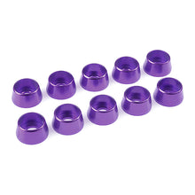 Load image into Gallery viewer, CORALLY ALUMINIUM WASHER FOR M5 SOCKET HEAD SCREWS OD=12MM PURPLE 10PCS