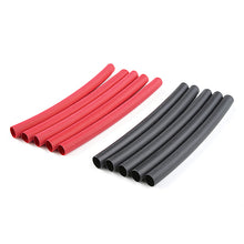 Load image into Gallery viewer, CORALLY SHRINK TUBING 4.7MM RED + BLACK 10 PCS