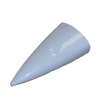 Load image into Gallery viewer, FMS F16 Fighting Falcon Cowl (White)
