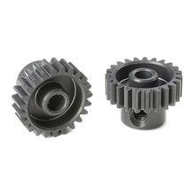Load image into Gallery viewer, CORALLY 48 DP PINION SHORT HARD ANODISED AL7075 23 TEETH SHAFT DIA. 3.17MM
