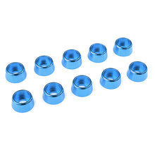 Load image into Gallery viewer, CORALLY ALUMINIUM WASHER FOR M4 SOCKET HEAD SCREWS OD=10MM BLUE 10PCS
