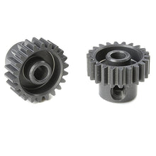 Load image into Gallery viewer, CORALLY 48 DP PINION SHORT HARD ANODISED AL7075 21 TEETH SHAFT DIA. 3.17MM
