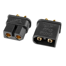 Load image into Gallery viewer, CORALLY TC PRO CONNECTOR 3.5MM GOLD PLATED CONNECTORS REVERSE POLARITY PROTECTION M/F 1 PAIR