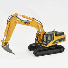 Load image into Gallery viewer, HUINA 1/40 DIECAST DRILL EXCAVATOR STATIC MODEL
