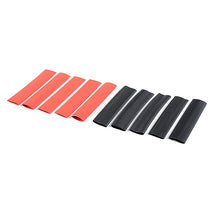 Load image into Gallery viewer, CORALLY SHRINK TUBING 9.5MM RED + BLACK 10 PCS