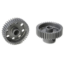 Load image into Gallery viewer, CORALLY 64 DP PINION SHORT HARD ANODISED AL7075 38 TEETH SHAFT DIA. 3.17MM