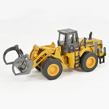 Load image into Gallery viewer, HUINA 1/40 DIECAST FORK TRUCK LOADER STATIC MODEL