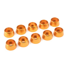Load image into Gallery viewer, CORALLY ALUMINIUM WASHER FOR M5 SOCKET HEAD SCREWS OD=12MM GOLD 10PCS