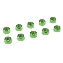 Load image into Gallery viewer, CORALLY ALUMINIUM WASHER FOR M3 SOCKET HEAD SCREWS OD=8MM GREEN 10PCS