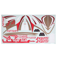 Load image into Gallery viewer, FMS AVANTI DECAL SHEET