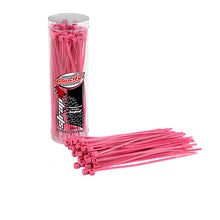 Load image into Gallery viewer, CORALLY STRAPIT CABLE TIE WRAPS PINK 2.5X100MM 50 PCS