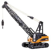 Load image into Gallery viewer, HUINA 1/14 SCALE RC CRAWLER CRANE 2.4G 15CH WITH GRAB HOOK