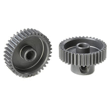 Load image into Gallery viewer, CORALLY 64 DP PINION SHORT HARD ANODISED AL7075 37 TEETH SHAFT DIA. 3.17MM