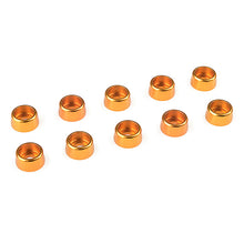 Load image into Gallery viewer, CORALLY ALUMINIUM WASHER FOR M3 SOCKET HEAD SCREWS OD=8MM GOLD 10PCS