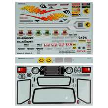 Load image into Gallery viewer, ELEMENT RC ENDURO BUSHIDO+ BODY DECAL SHEET