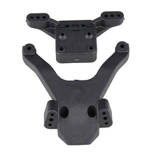 Load image into Gallery viewer, ASSOCIATED B6.3 FT TOP PLATE &amp; BALLSTUD MOUNT CARBON