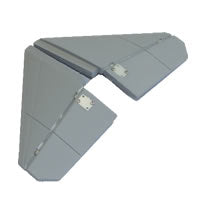 Load image into Gallery viewer, FMS Mini F16 Elevator (Grey)