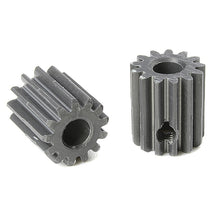Load image into Gallery viewer, CORALLY 48 DP PINION SHORT HARD ANODISED AL7075 13 TEETH SHAFT DIA. 3.17MM