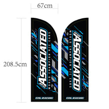 Load image into Gallery viewer, TEAM ASSOCIATED 5FT FLAG FBS52-L-DOUBLE FLAG &amp; POLE