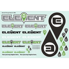 Load image into Gallery viewer, ELEMENT RC ELEMENT DECAL SHEET