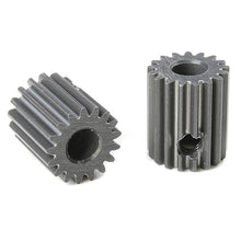 Load image into Gallery viewer, CORALLY 64 DP PINION SHORT HARD ANODISED AL7075 17 TEETH SHAFT DIA. 3.17MM