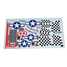 Load image into Gallery viewer, FMS 800MM P51 V2 DECAL SHEET