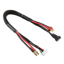 Load image into Gallery viewer, CORALLY CHARGE/BALANCE LEAD TPLUG 4S CHARGER 6S XH CONNECTOR - 4S XH CONNECTOR 14AWG ULTRA V+ WIRE