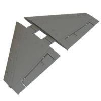 Load image into Gallery viewer, FMS Mini F16 Main Wings (Grey)