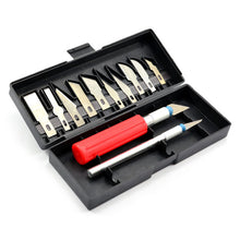 Load image into Gallery viewer, CML HOBBYIST KNIFE SET - 2 KNIFE HANDLES, 12 BLADES