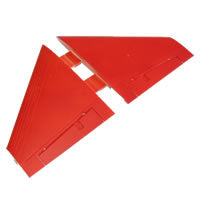 Load image into Gallery viewer, FMS Mini F16 Main Wings (Red)