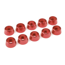 Load image into Gallery viewer, CORALLY ALUMINIUM WASHER FOR M5 SOCKET HEAD SCREWS OD=12MM RED 10PCS