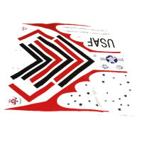 Load image into Gallery viewer, FMS F16 Fighting Falcon Decals (White)