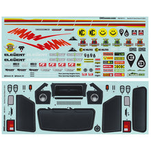 Load image into Gallery viewer, ELEMENT RC ENDURO12 BUSHIDO DECAL SHEET