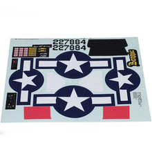 Load image into Gallery viewer, FMS 1500MM P47 DECAL SHEET