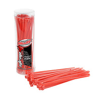 Load image into Gallery viewer, CORALLY STRAPIT CABLE TIE WRAPS RED 2.5X100MM 50 PCS